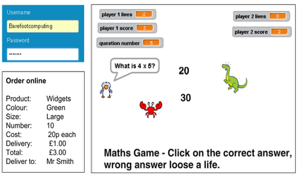 A screenshot of a variety of different variables.