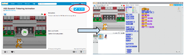 Screen-Shot-2014-09-09-at-10.56.57 A screen grab showing how to edit a project in Scratch